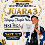 Mahasiswa Universitas Sari Mulia Raih Juara III Tangkai Lomba Menyanyi Dangdut Putra pada PEKSIMIDA Kalimantan Selatan 2026